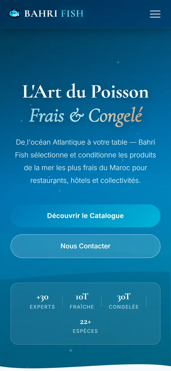 Bahri Fish: نفس الصفحة فالتيليفون